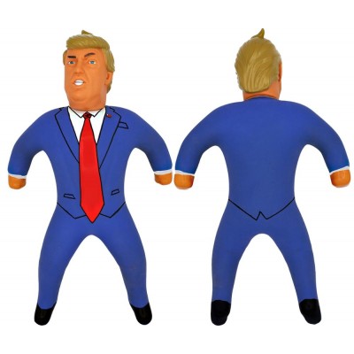 STRETCH TRUMP ACTION FIGURE Donald Trump rubber plastic doll stress reliever Decompression elastic force